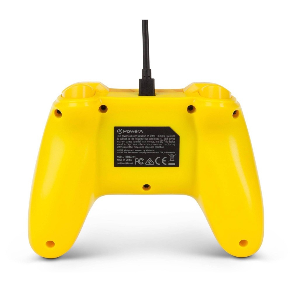 slide 2 of 6, PowerA Pokemon Wired Controller for Nintendo Switch - Yellow, 1 ct