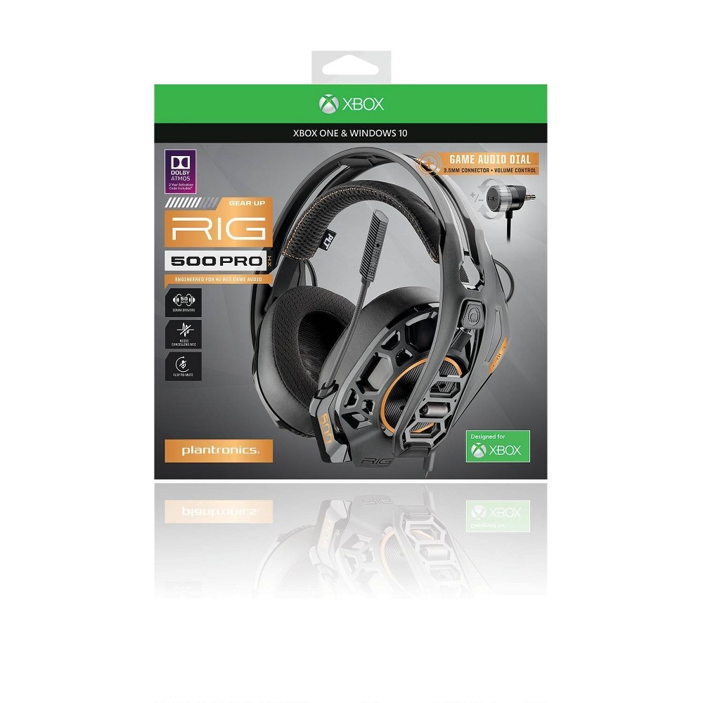 slide 4 of 9, Plantronics RIG 500PRO Wired Gaming Headset for Xbox One, 1 ct