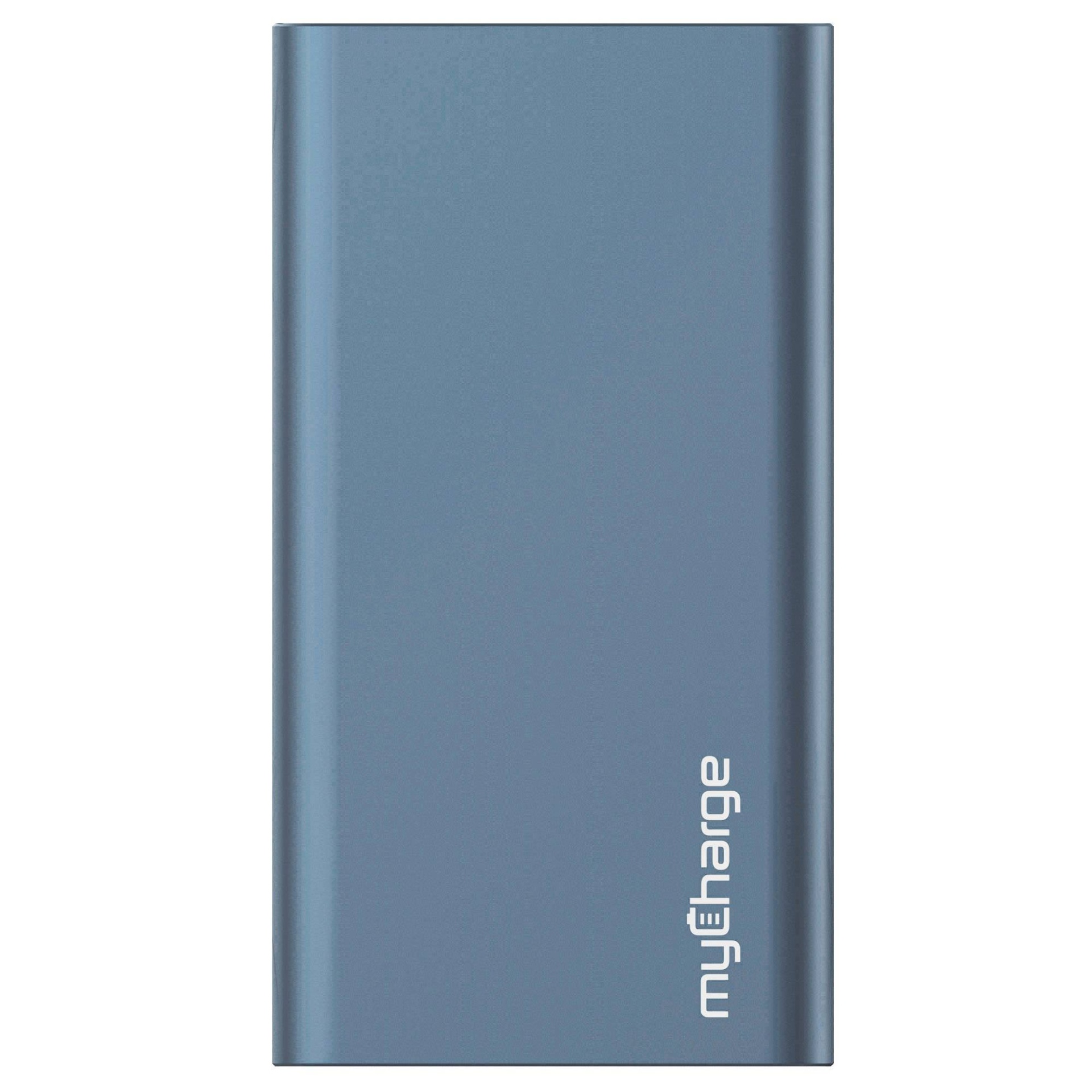 slide 1 of 5, myCharge Razor Xtra Turbo 12,000mAh Portable Charger - Blue, 1 ct