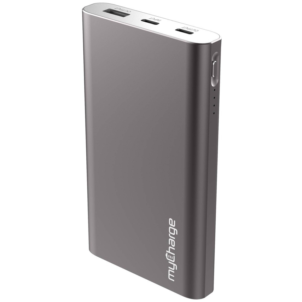 slide 4 of 5, myCharge Razor Max Turbo 8000mAh Portable Charger - Gunmetal, 1 ct