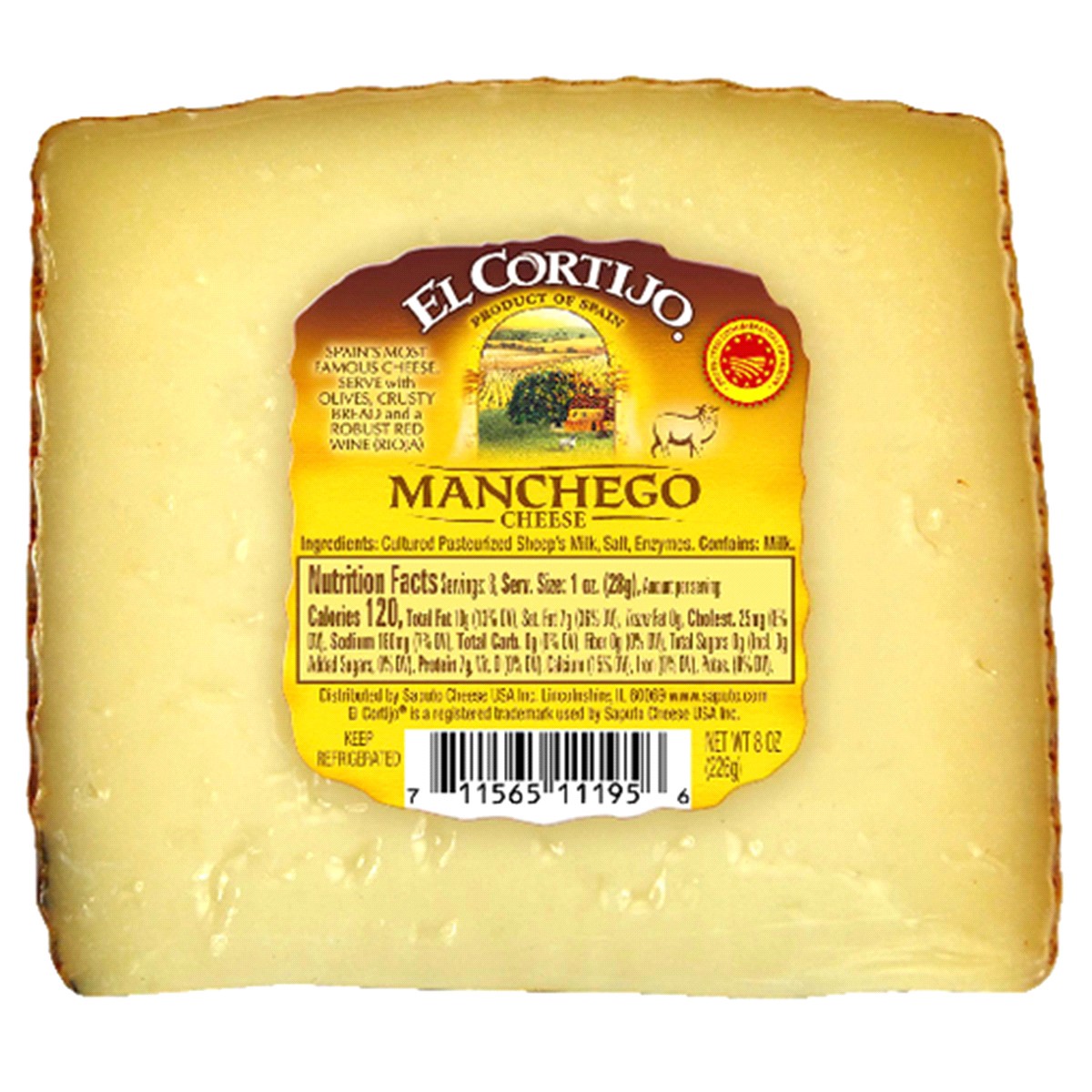 slide 1 of 1, El Cortijo Manchego, 6 oz, 6 oz