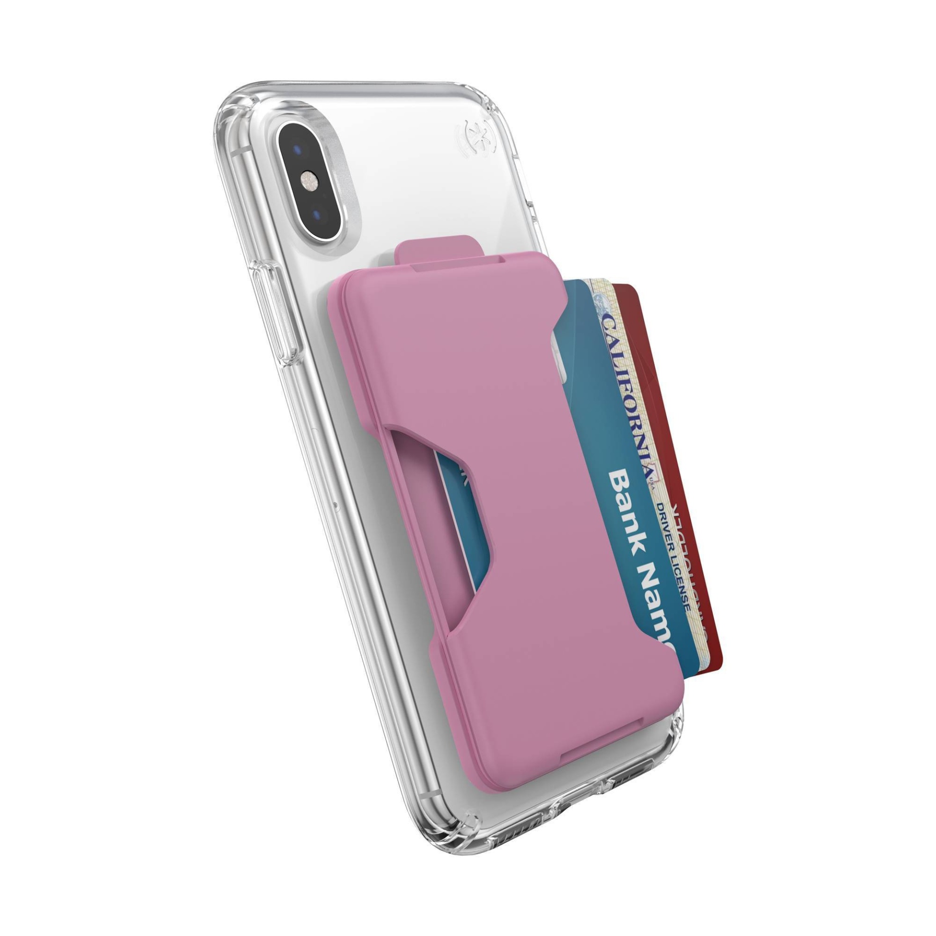 slide 1 of 5, Speck Universal LootLock Cell Phone Wallet Pocket - Deja Vu Pink, 1 ct