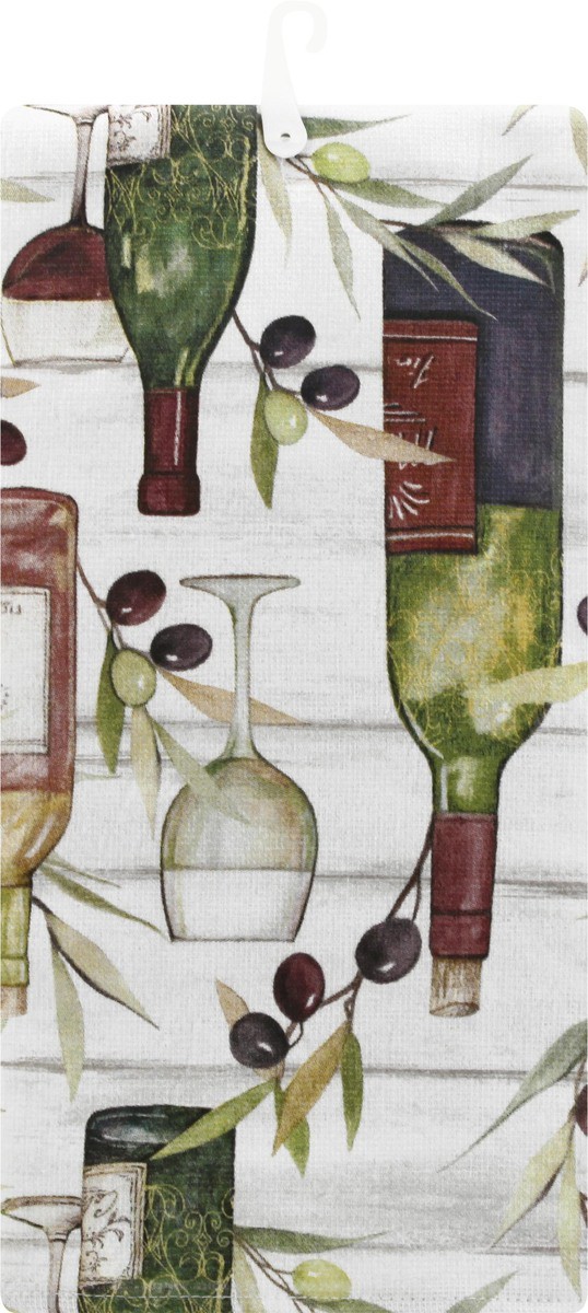slide 8 of 8, Kay Dee Designs Dual Purpose Towel, Tuscan Tour Bottles, 1 ct