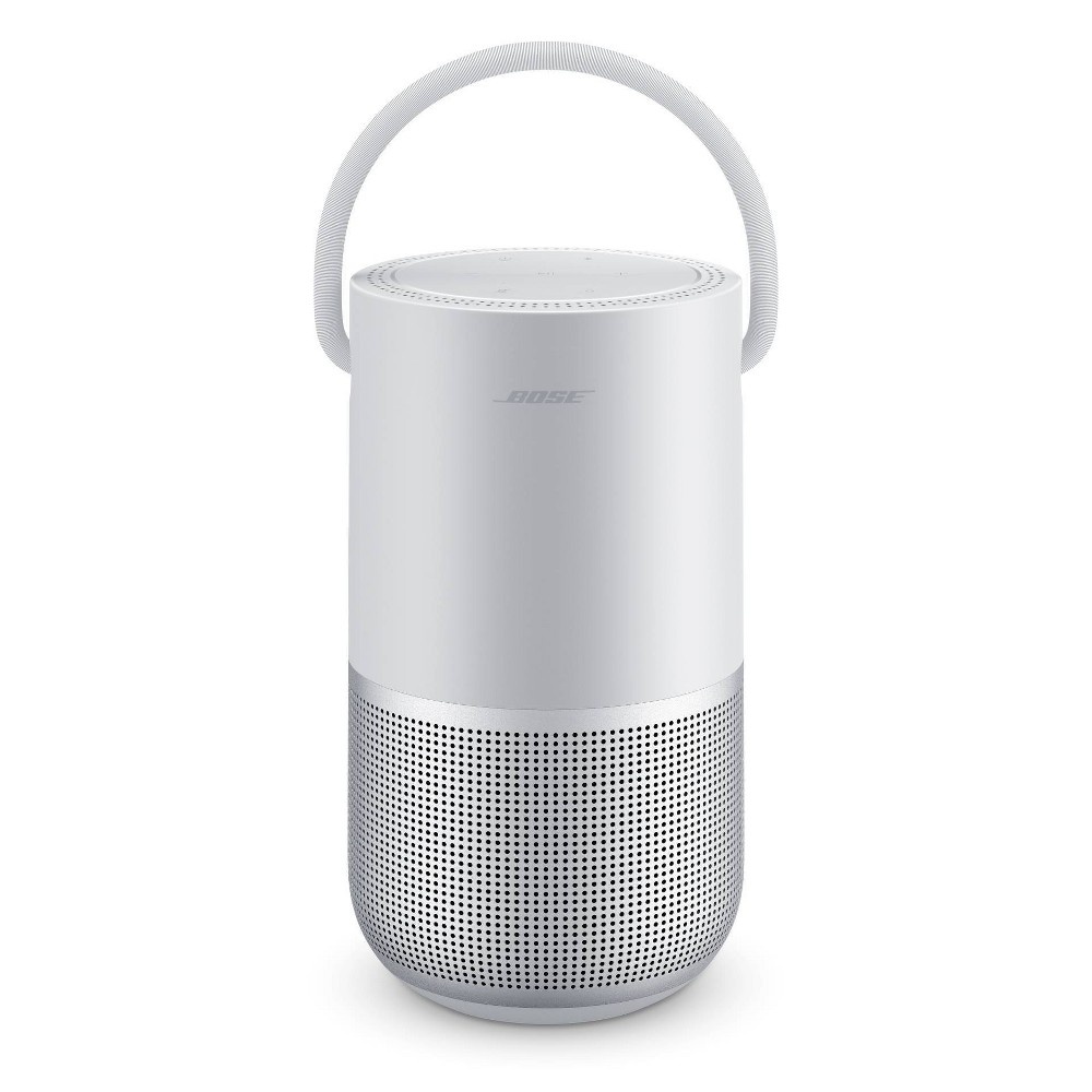 slide 3 of 10, Bose Portable Smart Speaker with WiFi and Bluetooth - Silver, 1 ct