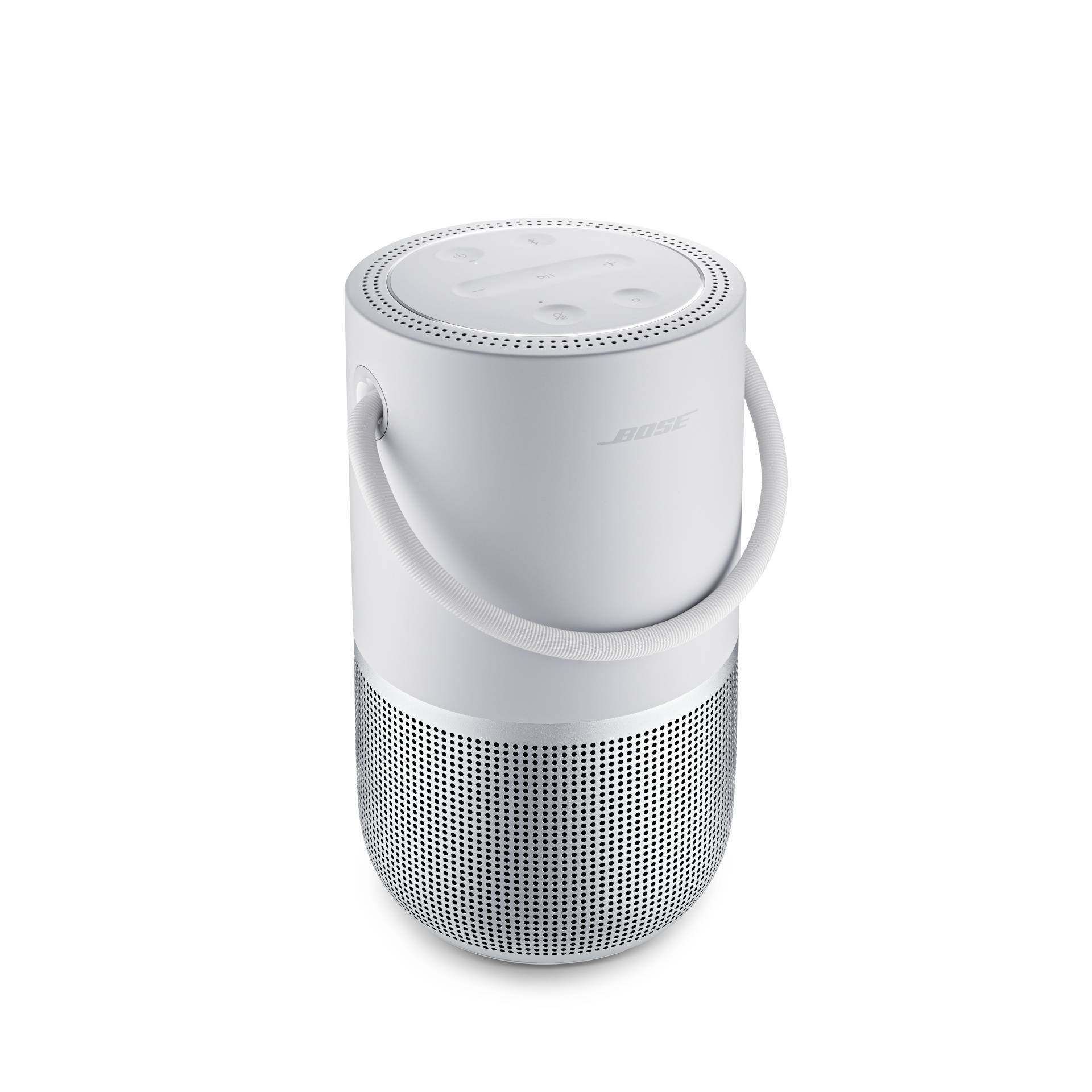 slide 1 of 10, Bose Portable Smart Speaker with WiFi and Bluetooth - Silver, 1 ct