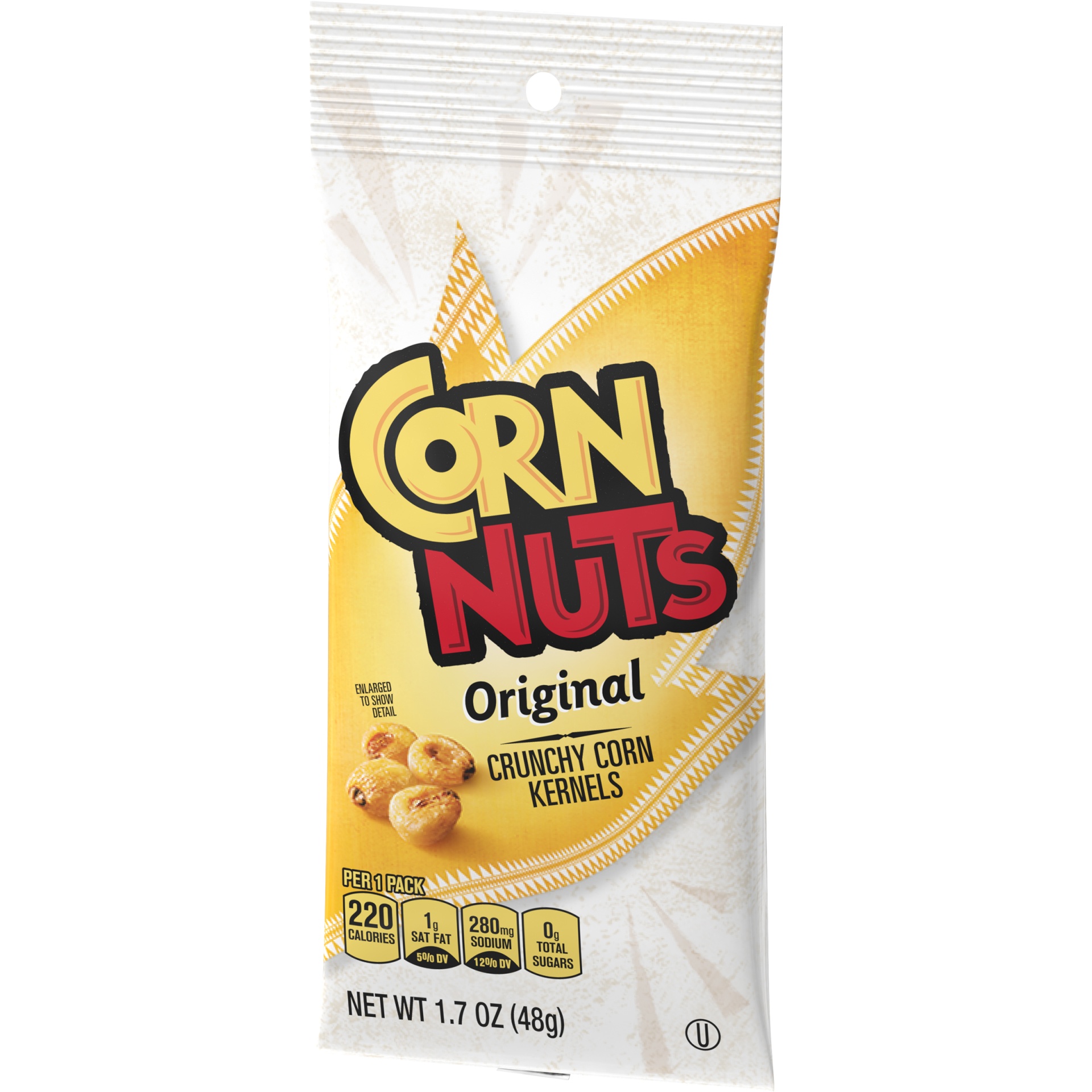 slide 3 of 6, CornNuts Original Crunchy Corn Kernels, 1.7 oz Pack, 1.7 oz