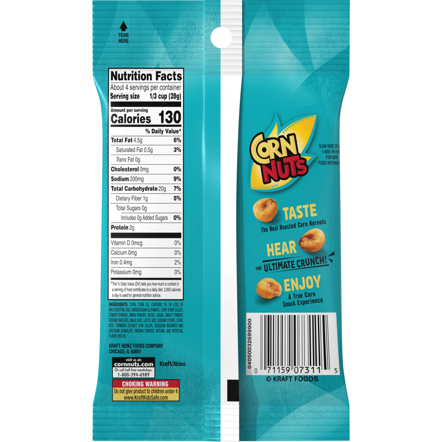 slide 2 of 3, Corn Nuts Crunchy Ranch Corn Kernels 4 oz, 4 oz