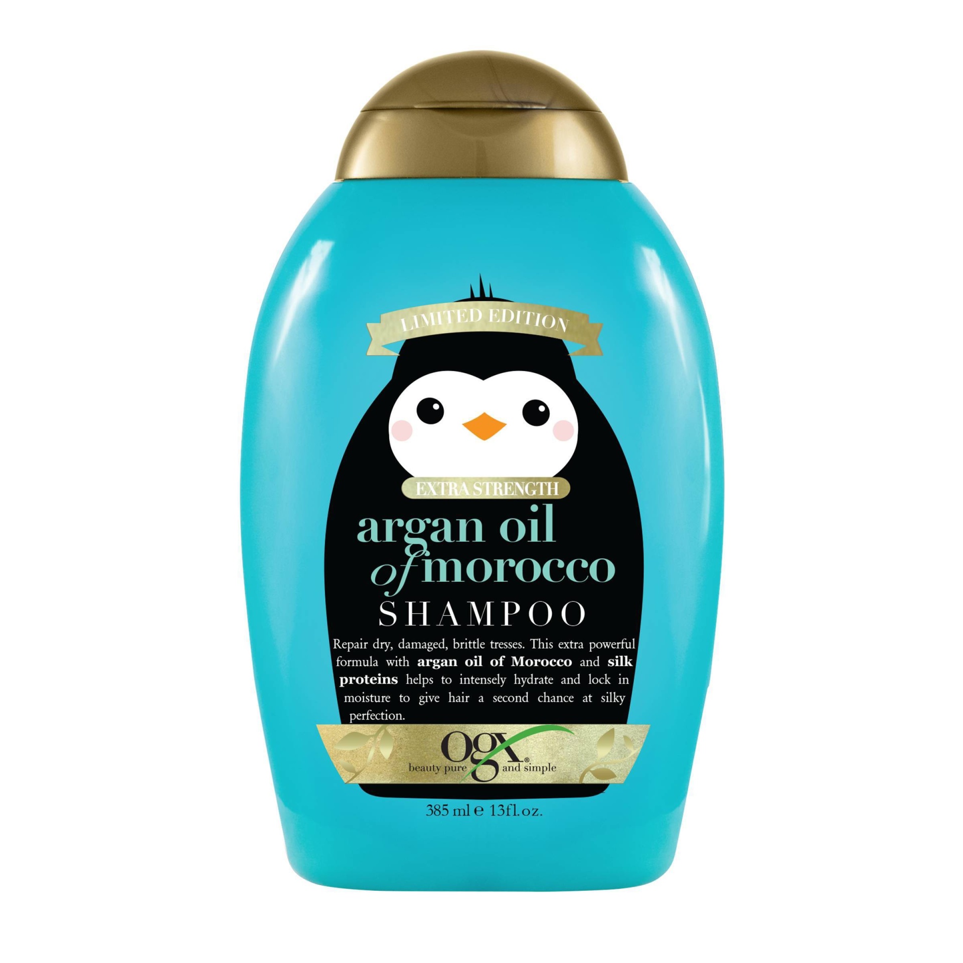 slide 1 of 3, OGX Limited Edition Argan Oil of Morocco Extra Strength Shampoo, 13 fl oz