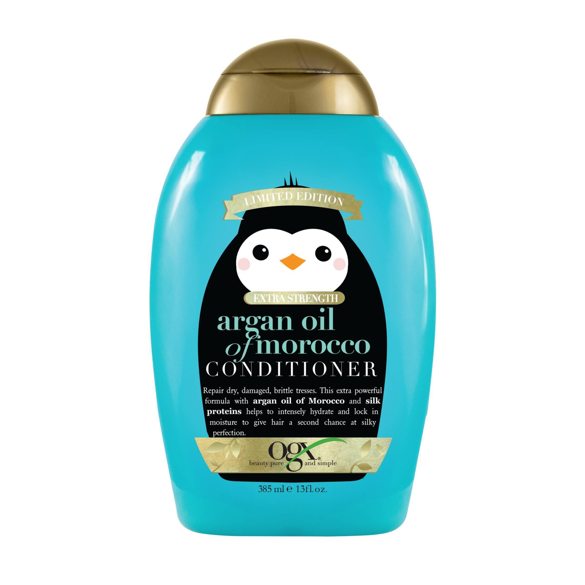 slide 1 of 3, OGX Limited Edition Argan Oil of Morocco Extra Strength Conditioner, 13 fl oz