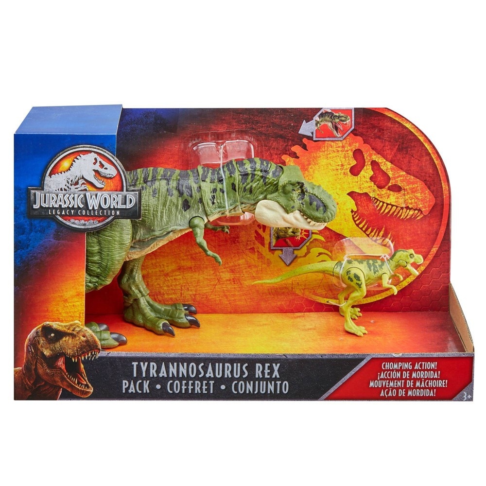 slide 6 of 9, Jurassic World Legacy Collection Tyrannosaurus Rex Pack, 1 ct