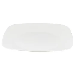 Corelle Rounded Square Plate - Pure White