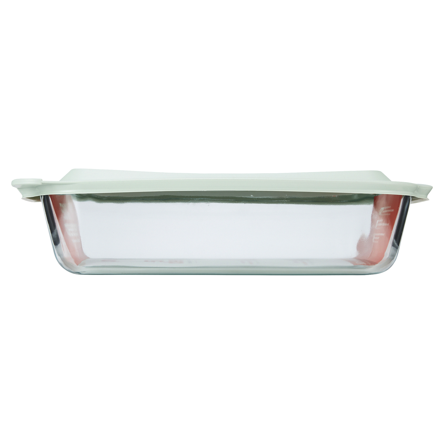 slide 2 of 5, Pyrex Deep Dish Baking Pan with Lid - Sage, 9x13, 9 in x 13 in