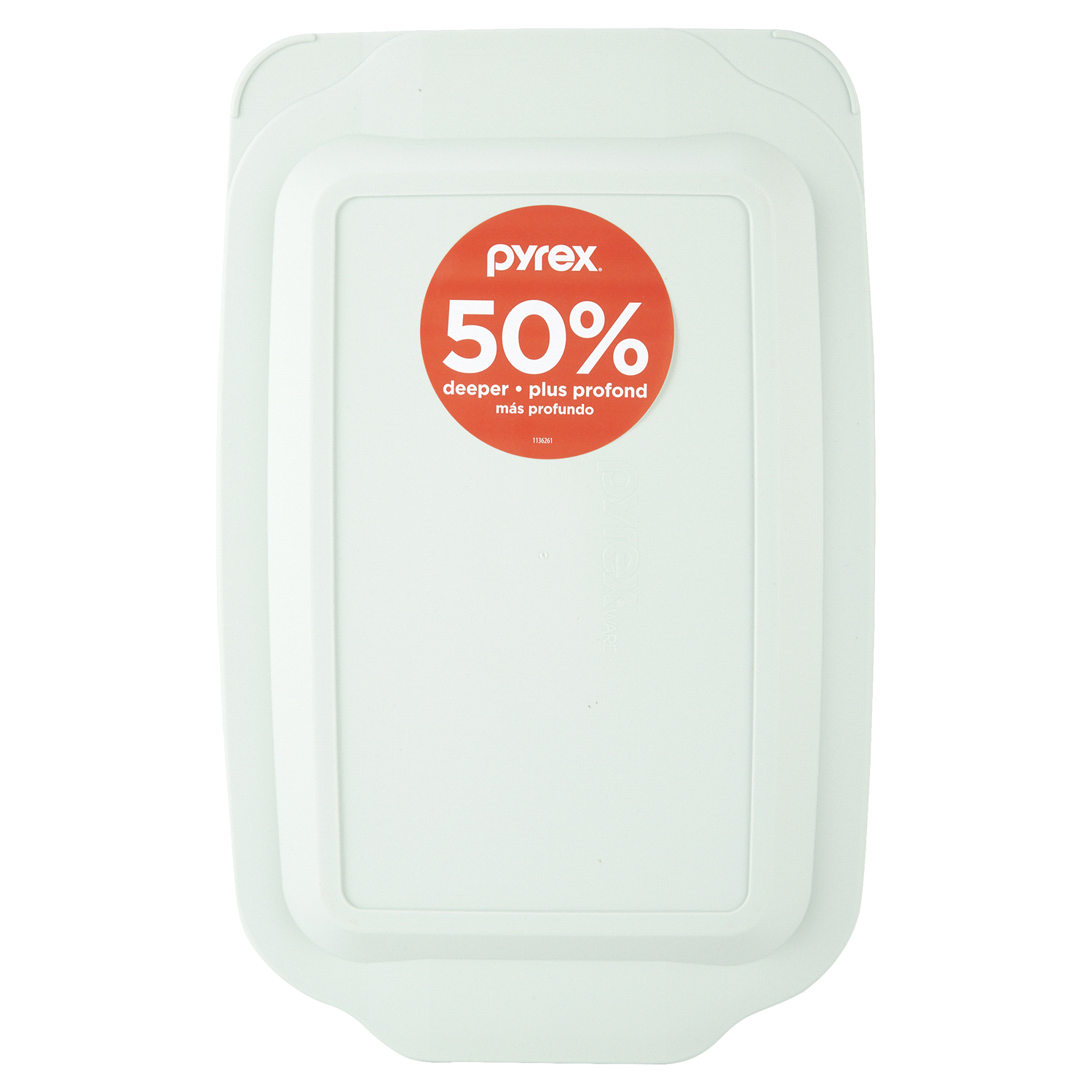 slide 1 of 5, Pyrex Deep Dish Baking Pan with Lid - Sage, 9x13, 9 in x 13 in