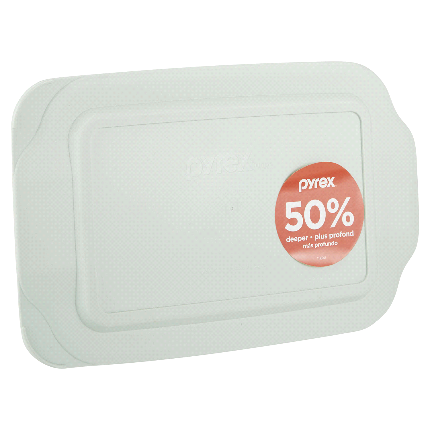 slide 4 of 5, Pyrex Baking Dish, Deep Glass, 3.1 Quart, with Lid, 1 ct