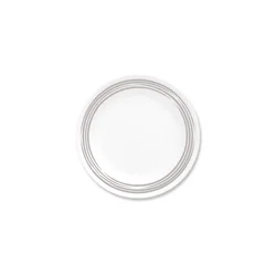 Corelle Laminated Glass Lunch Plate - Brushed Silver