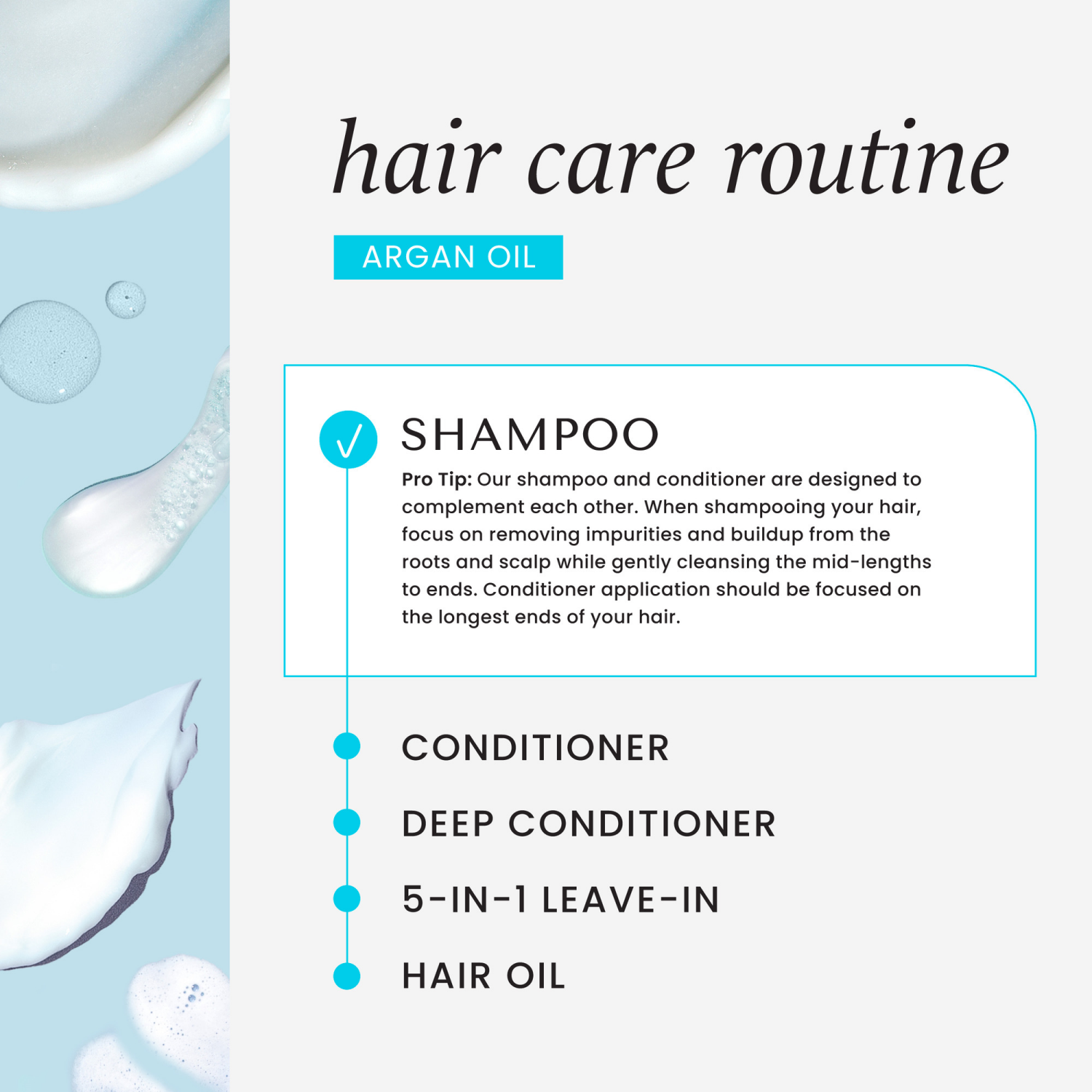 slide 4 of 5, Hask Argan Oil Repairing Shampoo 12 fl oz, 12 fl oz