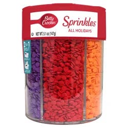 Betty Crocker All Holidays Sprinkles 5.1 oz