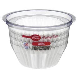 Betty Crocker Standard Size Baking Cups White