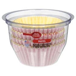 Betty Crocker Standard Size Baking Cups Pastel