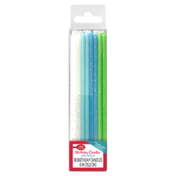 Betty Crocker Premium Cool in Blue Candles