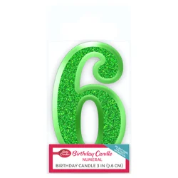 Betty Crocker Premium Numeral Candle