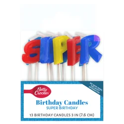 Betty Crocker Premium Super Hero Candle