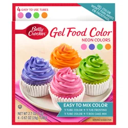Betty Crocker Neon Gel Food Colors