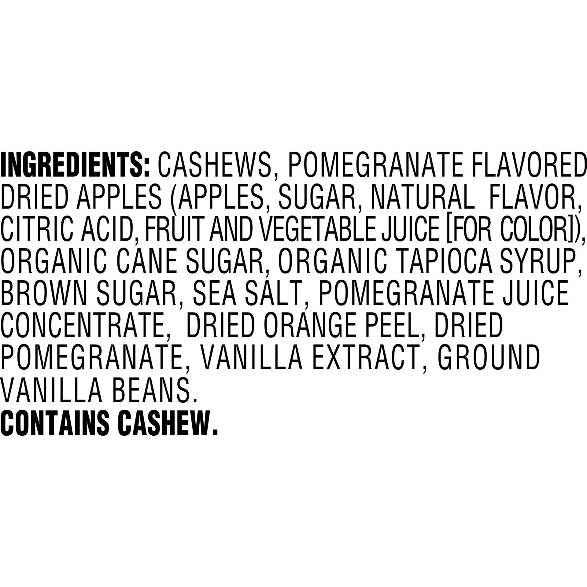 slide 2 of 4, Sahale Snacks Pomegranate Vanilla Flavored Cashews 4 oz, 4 oz