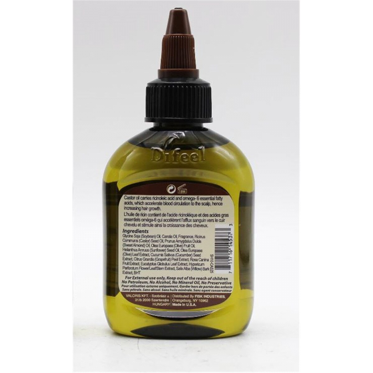 slide 2 of 2, Difeel Castor Premium Hair Oil 2.5 fl oz, 2.5 fl oz