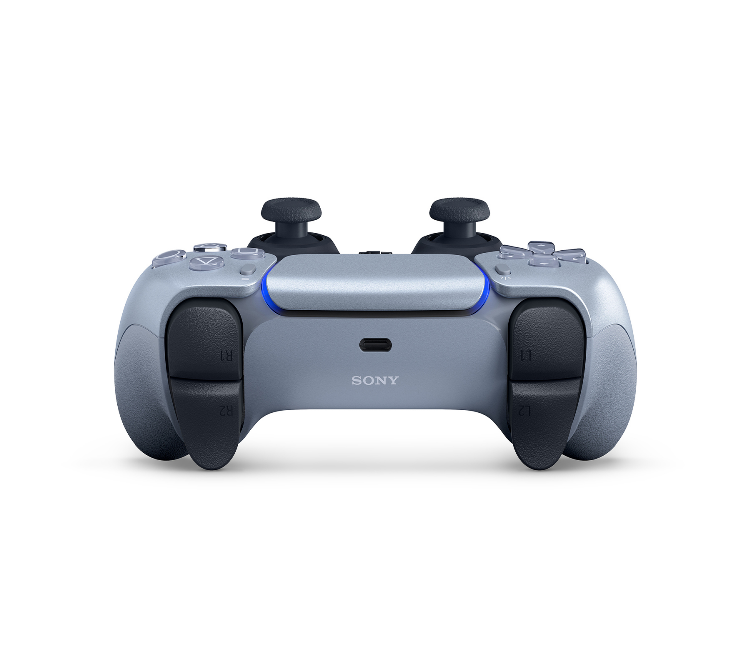 slide 2 of 4, PlayStation DualSense Wireless Controller for PlayStation 5 - Sterling Silver, 1 ct