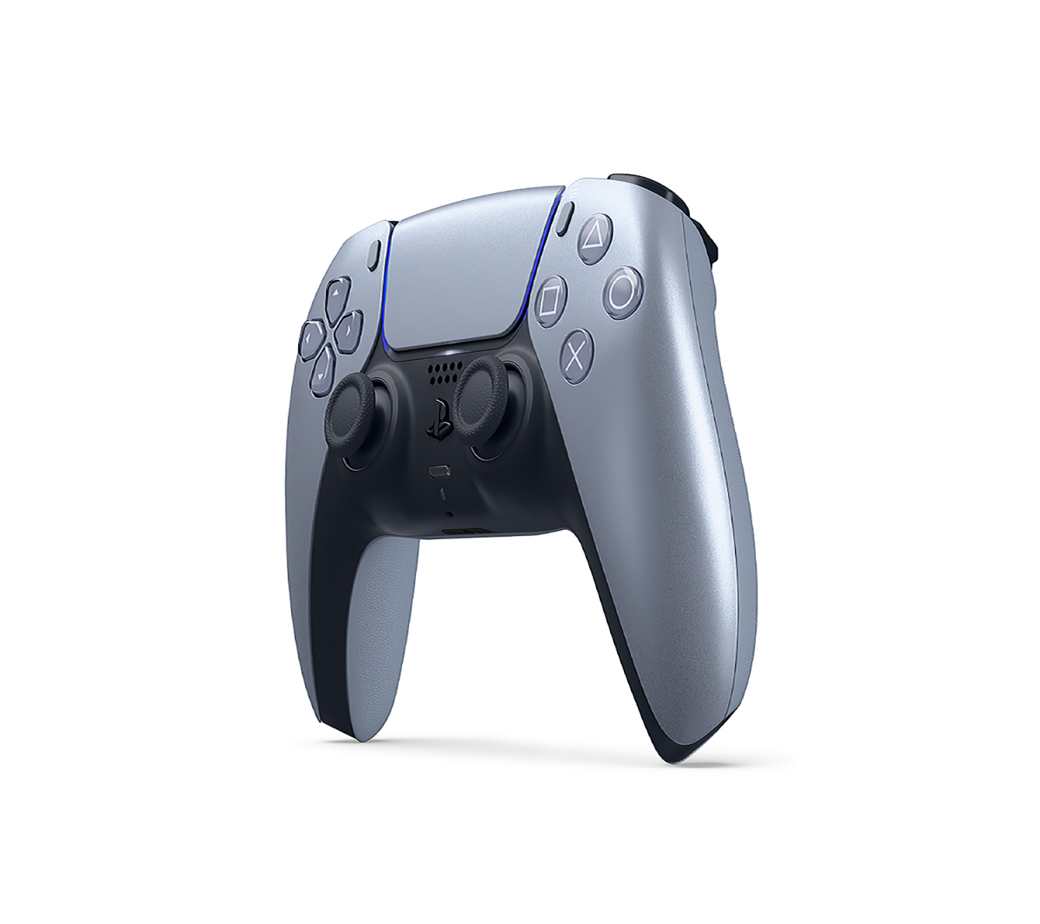 slide 3 of 4, PlayStation DualSense Wireless Controller for PlayStation 5 - Sterling Silver, 1 ct