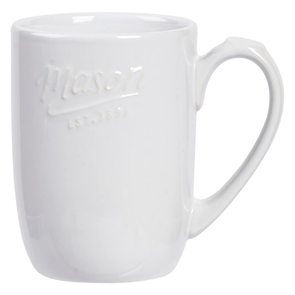 slide 1 of 1, Mason Craft & More Ceramic Mug - White - 18 Ounce, 18 oz