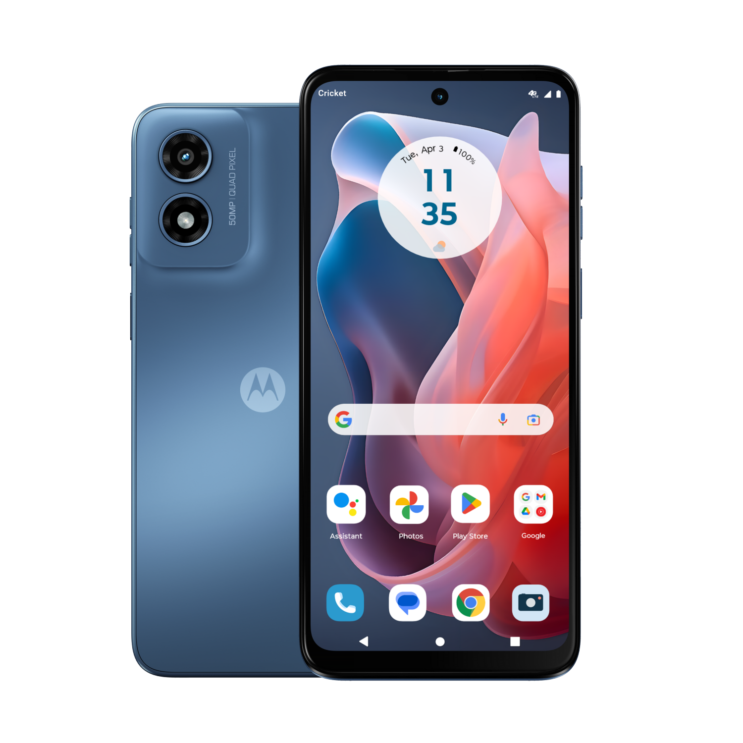 slide 2 of 4, CRICKET Moto G Play 24, 1 ct