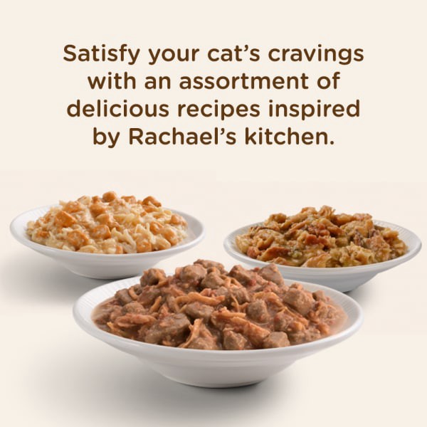 slide 15 of 21, Rachael Ray Nutrish Natural Wet Cat Food, Grain Free Surf 'n Turf Variety Pack, 2.8 oz tubs, Pack of 12, 33.6 oz