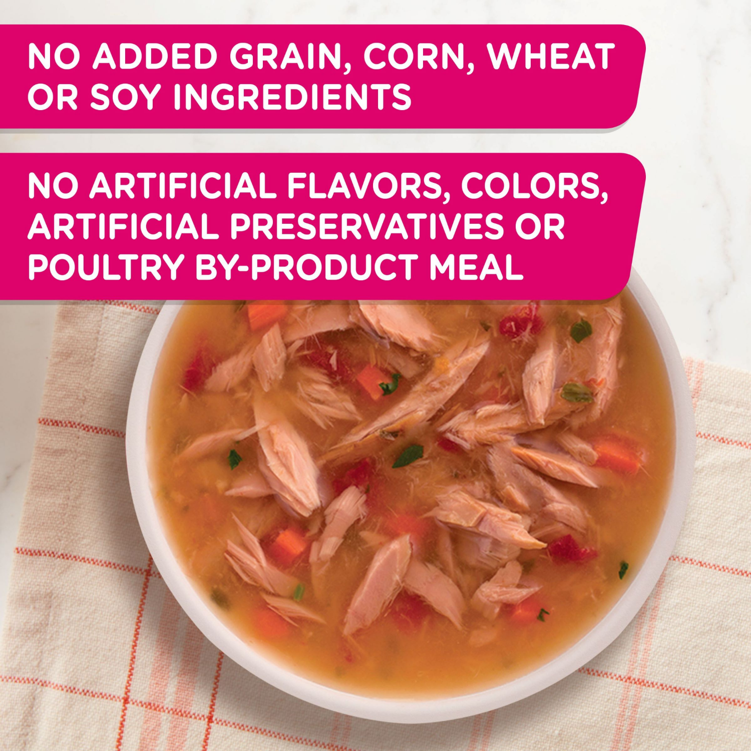 slide 3 of 5, Rachael Ray Nutrish Purrfect Broths All Natural Complement, Grain Free Tasty Tuna Recipe, 1.4 oz