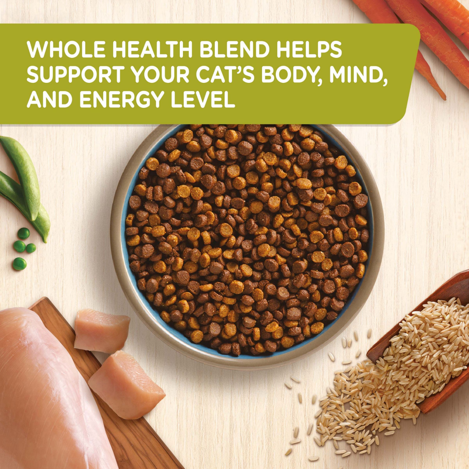 slide 7 of 8, Rachael Ray Nutrish Nutrish Chicken And Brown Rice Cat Dry, 6 lb