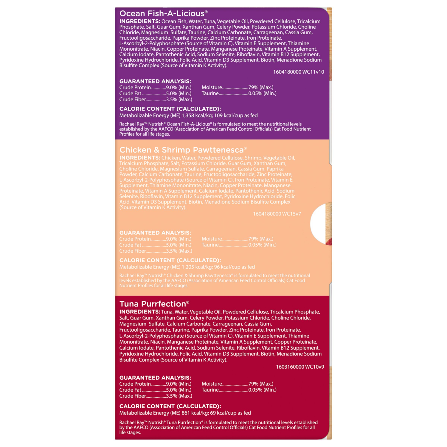 slide 3 of 6, Rachael Ray Nutrish Cat Food, Ocean Lovers Variety, 12 ct