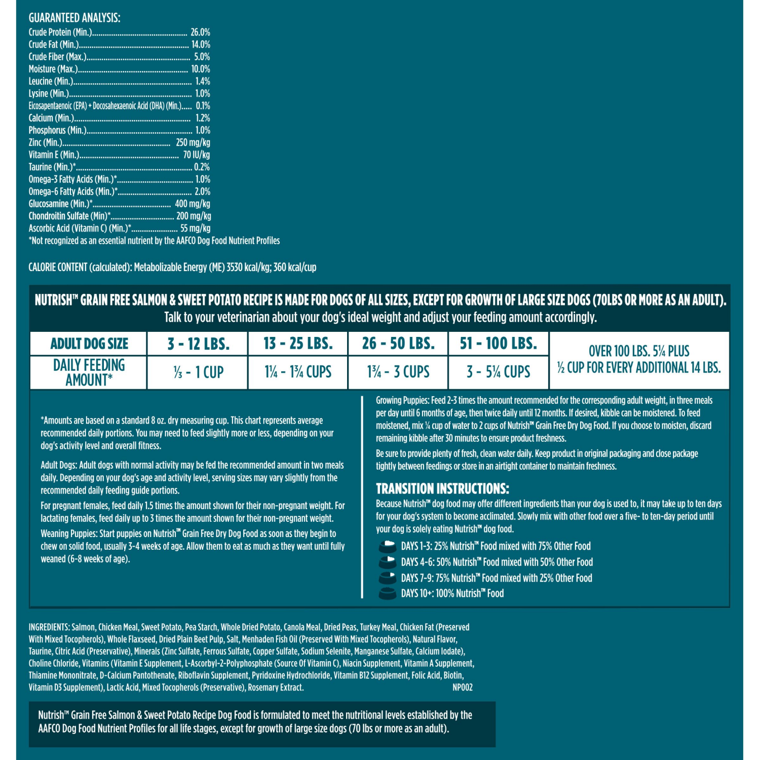 slide 4 of 8, Rachael Ray Nutrish Dog Food, Salmon, 23 lb