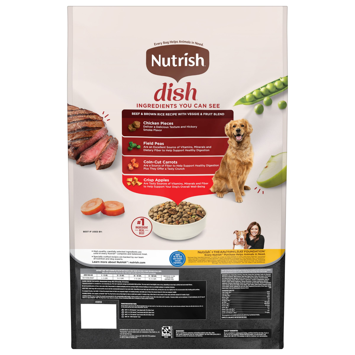 slide 2 of 8, 1/23Lb Rrntsh Dsh Beef And Brn Rice Ddf, 368 oz