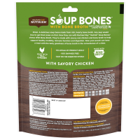 slide 7 of 21, Rachael Ray Nutrish Soup Bones With Bone Broth Dog Chews With Savory Chicken, 5 Dog Chews, 10.3 oz