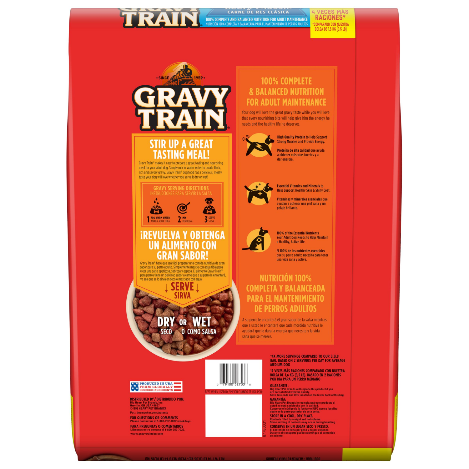 slide 6 of 8, 1/14Lb Grvytrn Bfy Clssc, 14 lb