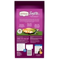 slide 3 of 29, Rachael Ray Nutrish Savory Bites Yummy Chicken & Veggies Recipe Dry Cat Food, 5 lb. Bag, 80 oz