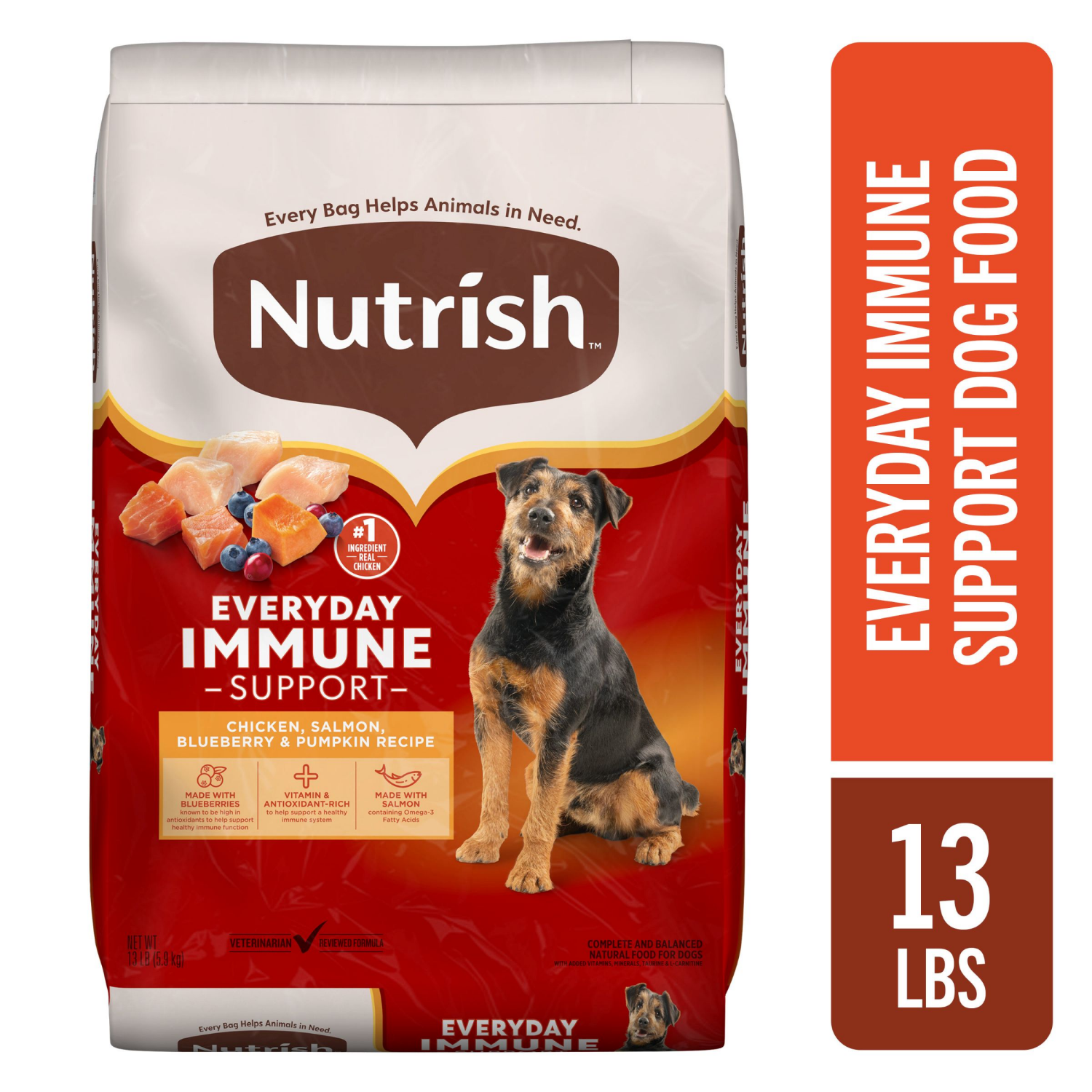 slide 1 of 7, 1/13Lb Rrntsh Immne Chkn Salmon Ddf, 13 lb