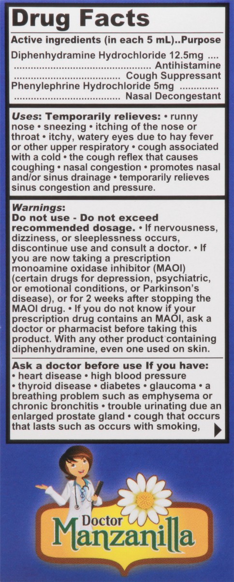 slide 8 of 9, Grisi Cough & Cold Syrup, 4 oz