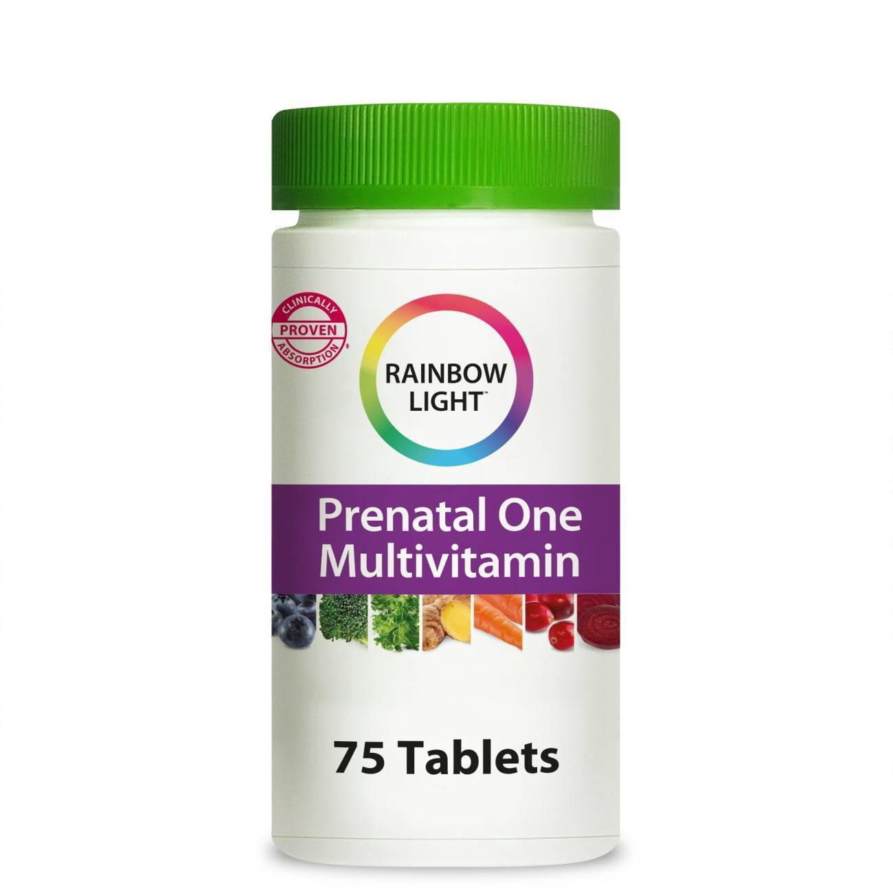 slide 1 of 3, Rainbow Light Prenatal One Multi Vitamin Tablets, 75 ct