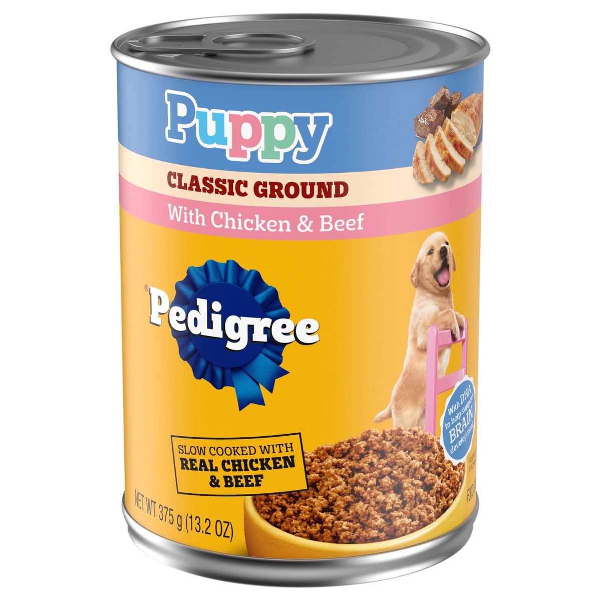 slide 1 of 5, Pedigree Ground Classic with Chicken & Beef Food for Dogs 13.2 oz, 13.2 oz