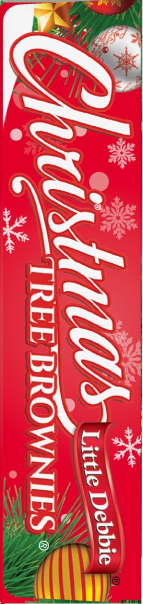 slide 12 of 12, Little Debbie Snack Cakes, Little Debbie Family Pack CHRISTMAS TREE BROWNIES , 5 ct