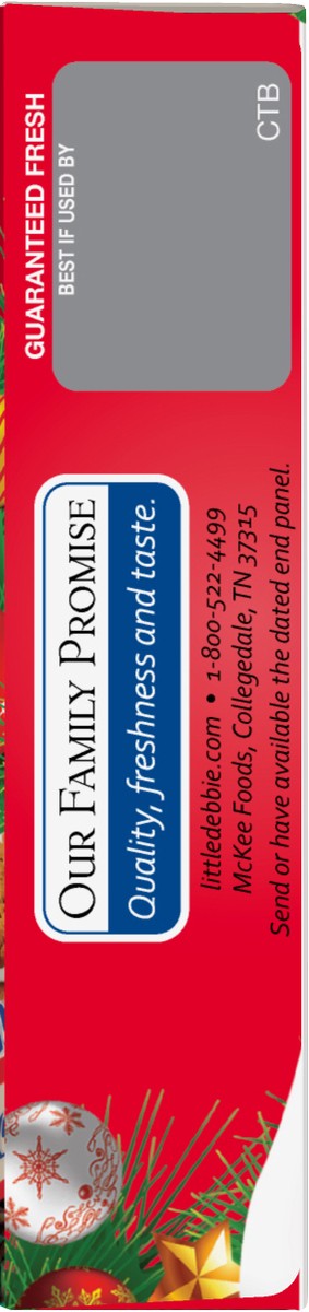 slide 4 of 12, Little Debbie Snack Cakes, Little Debbie Family Pack CHRISTMAS TREE BROWNIES , 5 ct