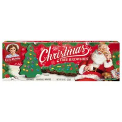 Little Debbie Snack Cakes, Little Debbie Family Pack CHRISTMAS TREE BROWNIES 