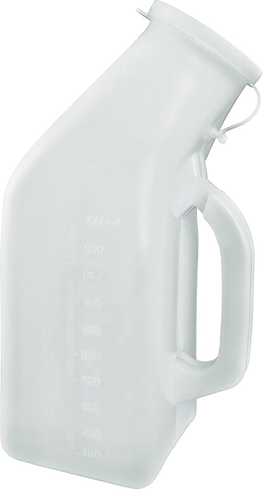 slide 2 of 2, Nova Male Urinal with Cover, 1 ct